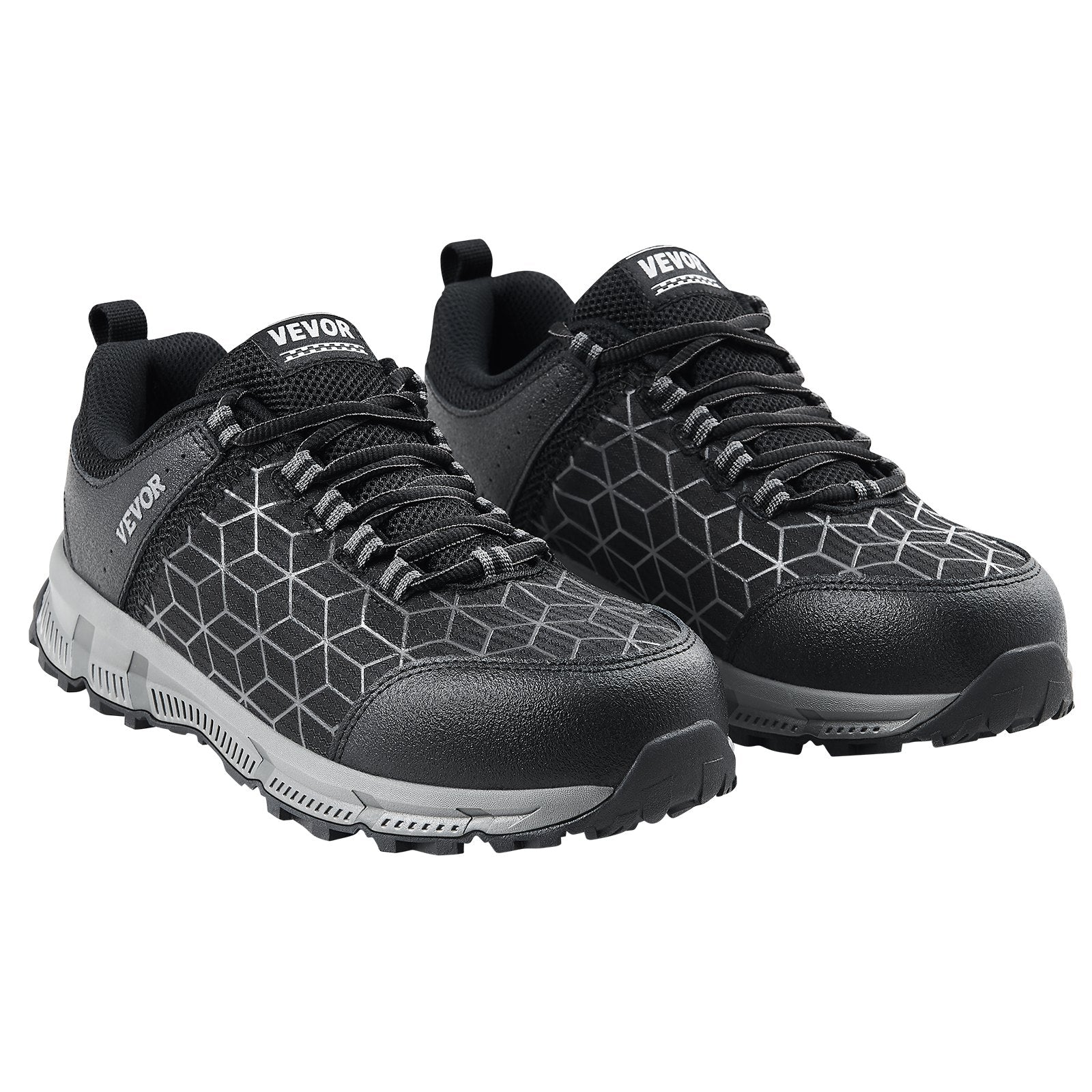Steel Toe Shoes for Men US Size 11 Athletic Work Shoe Sneakers Black V952-NSHJJZXYDXXHFCB6FV0