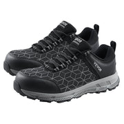 Steel Toe Shoes for Men US Size 11 Athletic Work Shoe Sneakers Black V952-NSHJJZXYDXXHFCB6FV0