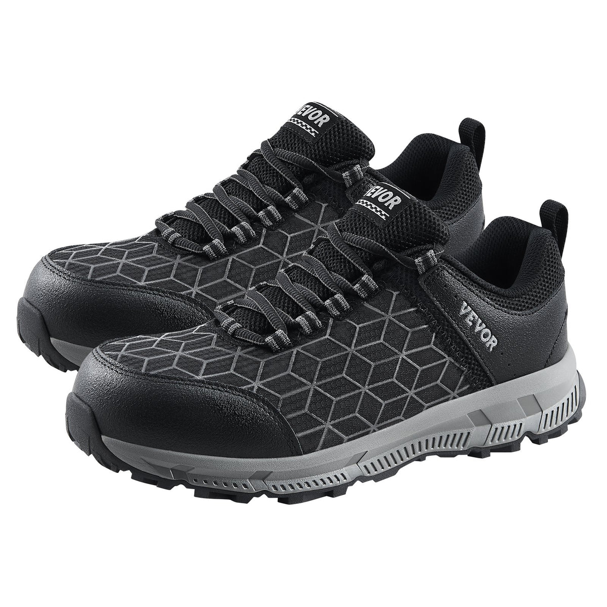Steel Toe Shoes for Men US Size 11 Athletic Work Shoe Sneakers Black V952-NSHJJZXYDXXHFCB6FV0