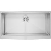 Farmhouse Kitchen Sink, 304 Stainless Steel Drop-In Sinks, Top Mount Single Bowl Basin with Ledge & V952-NSSC36YCYTJ0XIDTRV0