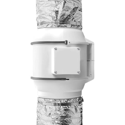Dryer Vent Hose, 127MM Insulated Flexible Duct 7.62M Long with 2 Duct Clamps, Heavy-Duty Three Layer V952-NTJYGD25FT5G9RW3EV0