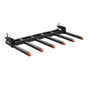 Clamp on Debris Forks to 1500 mm Bucket, 2000 kg Capacity Heavy Duty Clamp on Pallet Forks Bucket, Fit for V952-NYCDCC600000OIKRTV0