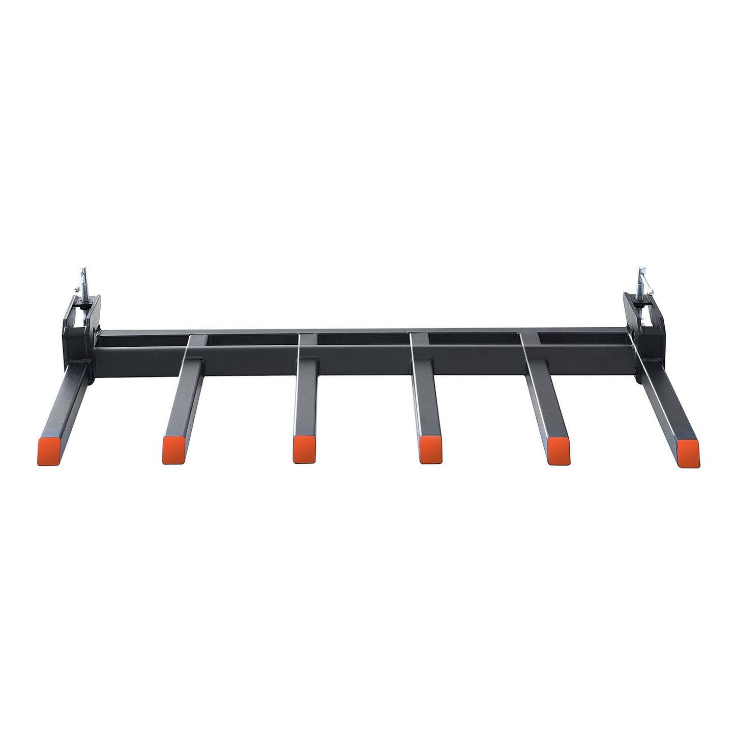 Clamp on Debris Forks to 1500 mm Bucket, 2000 kg Capacity Heavy Duty Clamp on Pallet Forks Bucket, Fit for V952-NYCDCC600000OIKRTV0