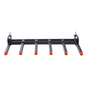 Clamp on Debris Forks to 1500 mm Bucket, 2000 kg Capacity Heavy Duty Clamp on Pallet Forks Bucket, Fit for V952-NYCDCC600000OIKRTV0