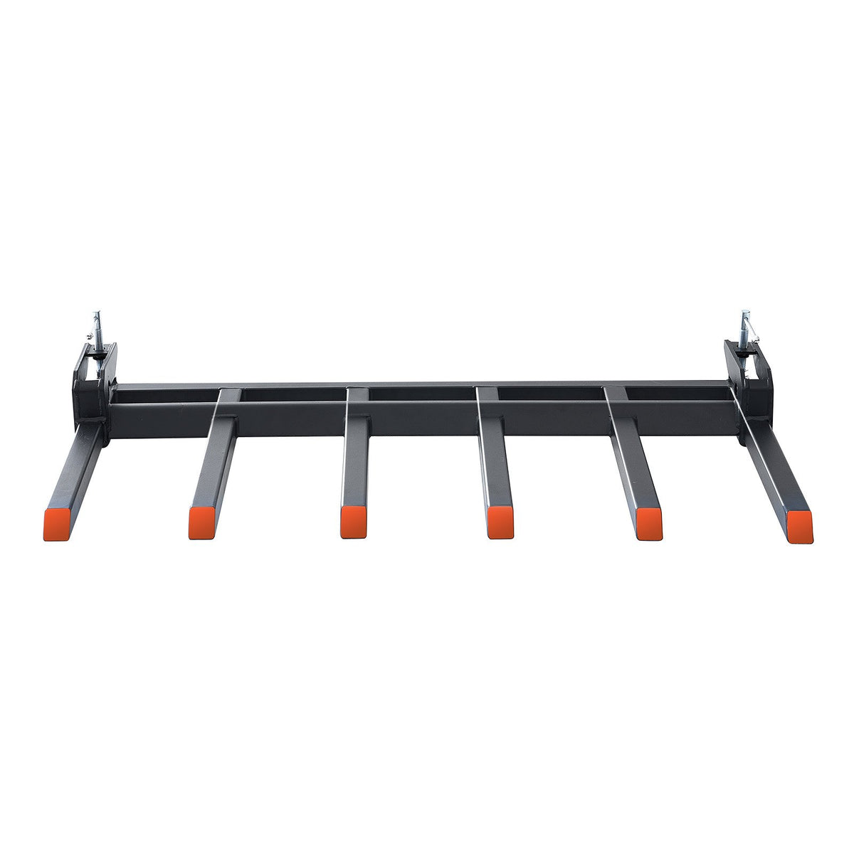 Clamp on Debris Forks to 1500 mm Bucket, 2000 kg Capacity Heavy Duty Clamp on Pallet Forks Bucket, Fit for V952-NYCDCC600000OIKRTV0