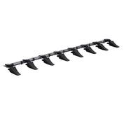 Bucket Tooth Bar, 1650mm, Heavy Duty Tractor Bucket 8 Teeth Bar for Loader Tractor Skidsteer, 2000 kg V952-NYCDWJC66INCNEM28V0