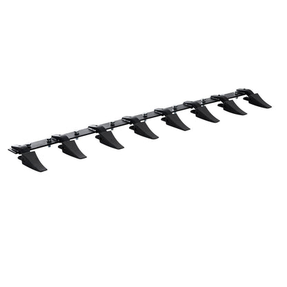 Bucket Tooth Bar, 1650mm, Heavy Duty Tractor Bucket 8 Teeth Bar for Loader Tractor Skidsteer, 2000 kg V952-NYCDWJC66INCNEM28V0