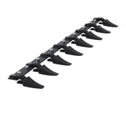Bucket Tooth Bar, 1650mm, Heavy Duty Tractor Bucket 8 Teeth Bar for Loader Tractor Skidsteer, 2000 kg V952-NYCDWJC66INCNEM28V0