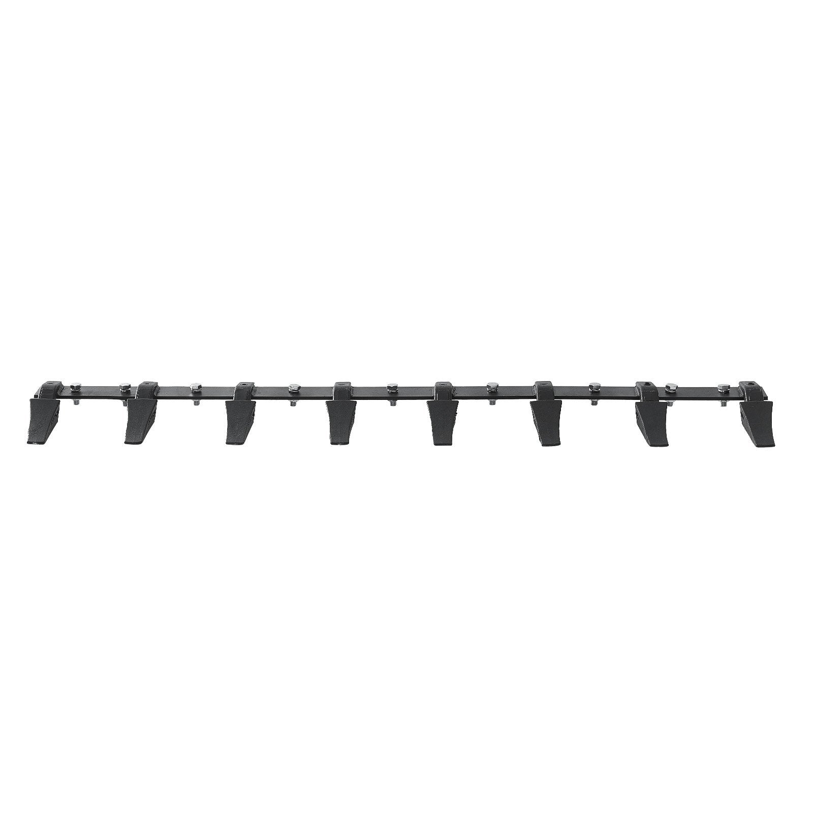 Bucket Tooth Bar, 1650mm, Heavy Duty Tractor Bucket 8 Teeth Bar for Loader Tractor Skidsteer, 2000 kg V952-NYCDWJC66INCNEM28V0