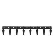 Bucket Tooth Bar, 1650mm, Heavy Duty Tractor Bucket 8 Teeth Bar for Loader Tractor Skidsteer, 2000 kg V952-NYCDWJC66INCNEM28V0