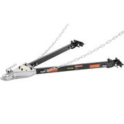 Tow Bar, 2495 kg Towing Capacity with Chains, Powder-Coating Alloy Steel Bumper-Mounted Universal Towing Bar, V952-OHQLJB5500IB0C9B0V0