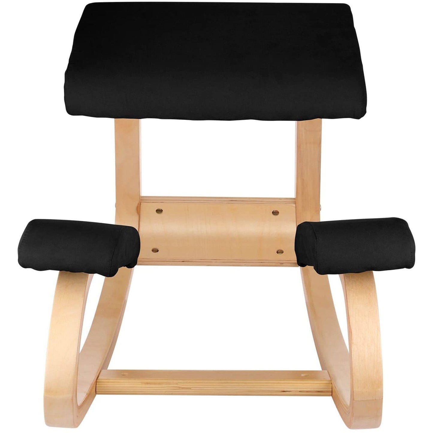 Wooden Ergonomic Kneeling Chair Memory Seat Cushion Relieving Body Black V952-OM-141HSDNY000001V0