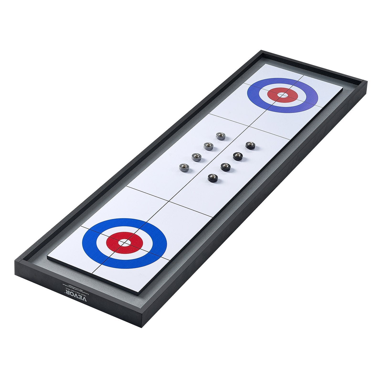 114cm Shuffleboard and Curling 2 in 1 Board Game Portable Tabletop Set V952-PBKSHZ45YC00CUSJXV0