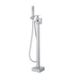 Freestanding Bathtub Faucet, Floor Mount, Freestanding Tub Filler, Shower Mixer Taps, Two Water Modes, Swivel V952-PBKSLTLSNSFXVFF0JV0