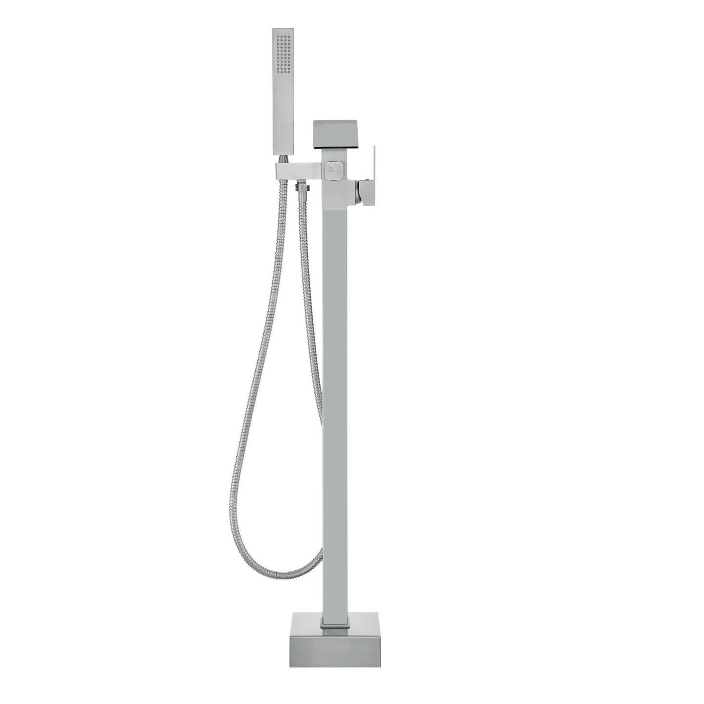 Freestanding Bathtub Faucet, Floor Mount, Freestanding Tub Filler, Shower Mixer Taps, Two Water Modes, Swivel V952-PBKSLTLSNSFXVFF0JV0