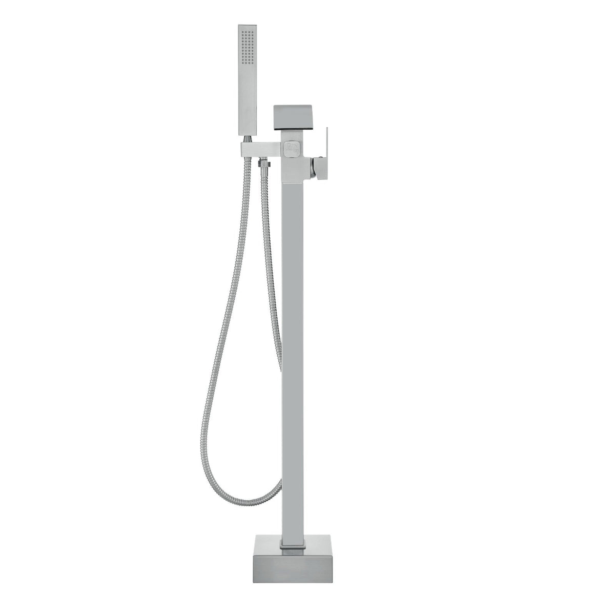Freestanding Bathtub Faucet, Floor Mount, Freestanding Tub Filler, Shower Mixer Taps, Two Water Modes, Swivel V952-PBKSLTLSNSFXVFF0JV0
