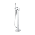 Freestanding Bathtub Faucet, Floor Mount, Freestanding Tub Filler, Shower Mixer Taps, Two Water Modes, 360 V952-PBKSLTPGGSFXY1TTZV0