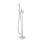 Freestanding Bathtub Faucet, Floor Mount, Freestanding Tub Filler, Shower Mixer Taps, Two Water Modes, 360 V952-PBKSLTPGGSFXY1TTZV0