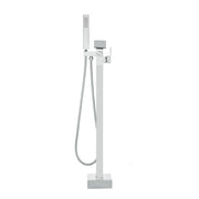 Freestanding Bathtub Faucet, Floor Mount, Freestanding Tub Filler, Shower Mixer Taps, Two Water Modes, 360 V952-PBKSLTPGGSFXY1TTZV0