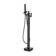 Freestanding Bathtub Faucet, Floor Mount, Freestanding Tub Filler, Shower Mixer Taps, Two Water Modes, 360 V952-PBKSLTSFXYGHC2R75V0