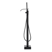 Freestanding Bathtub Faucet, Floor Mount, Freestanding Tub Filler, Shower Mixer Taps, Two Water Modes, 360 V952-PBKSLTSFXYGHC2R75V0