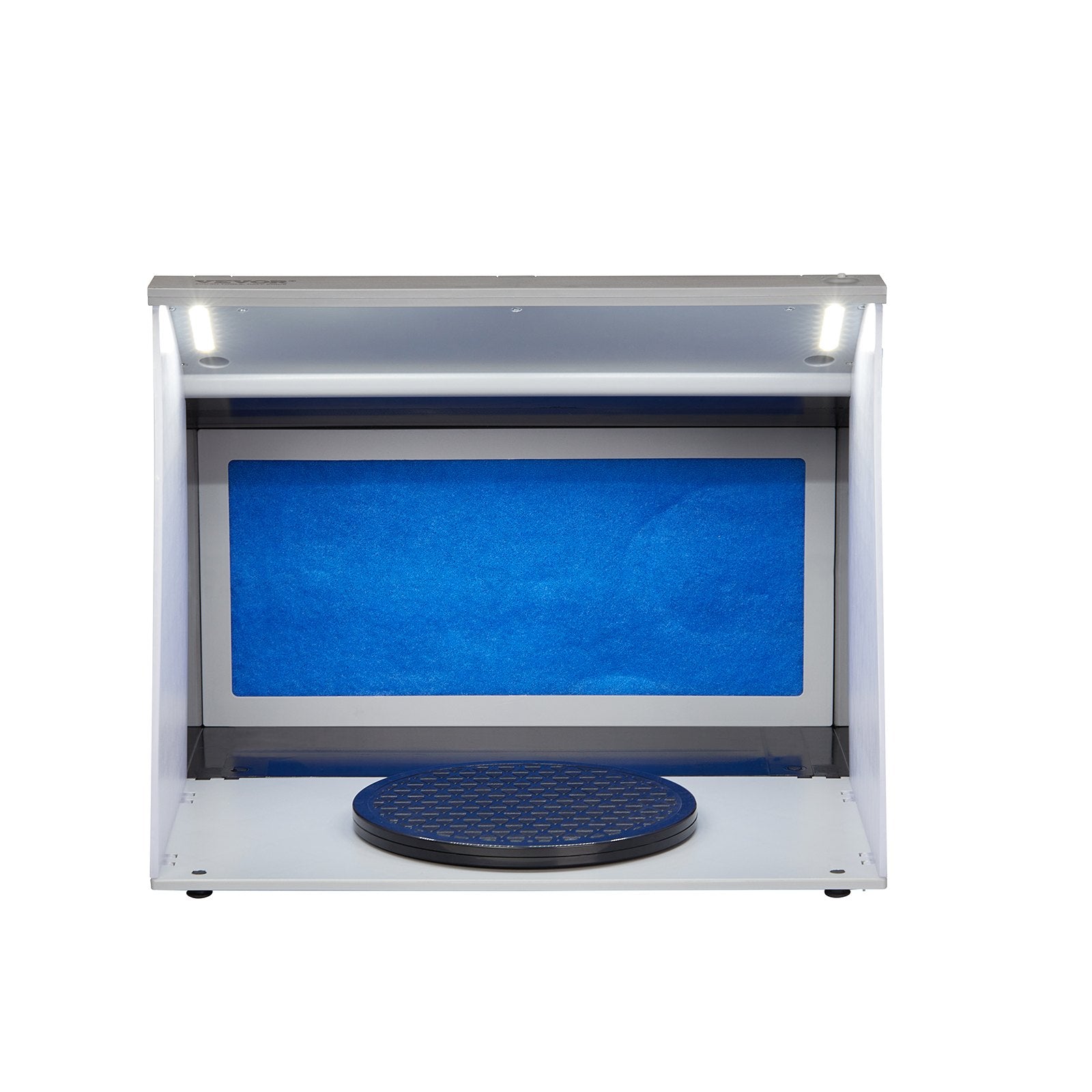 Airbrush Spray Booth, Portable Hobby Airbrush Paint Spray Booth Kit with 4 LED Light, Powerful Dual Exhaust V952-PBSPQF404633C9KMSV3