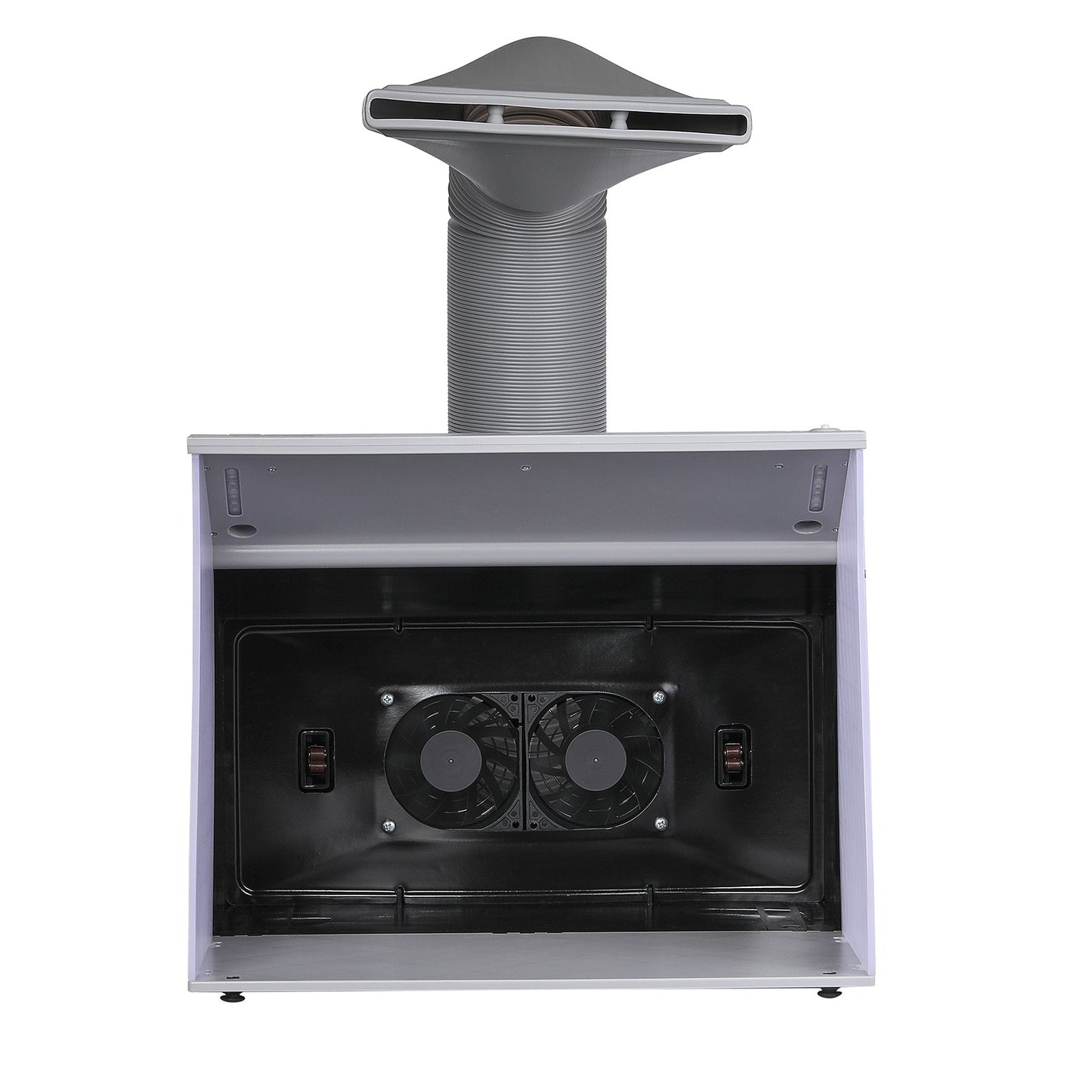 Airbrush Spray Booth, Portable Hobby Airbrush Paint Spray Booth Kit with 4 LED Light, Powerful Dual Exhaust V952-PBSPQF404633C9KMSV3