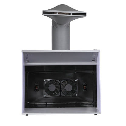 Airbrush Spray Booth, Portable Hobby Airbrush Paint Spray Booth Kit with 4 LED Light, Powerful Dual Exhaust V952-PBSPQF404633C9KMSV3