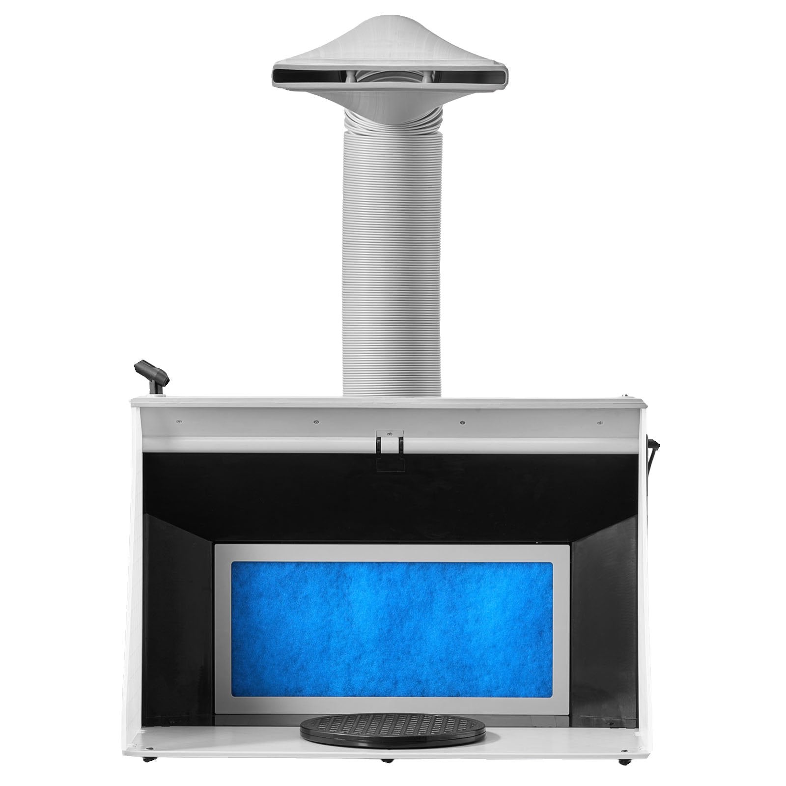Airbrush Spray Booth, Dual Fans, 545 x 475 x 370 mm, Portable Hobby Airbrush Paint Spray Booth Kit with 3 LED V952-PBSPQFW56D491KUC3001V3