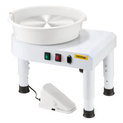 Pottery Wheel, 28 cm Ceramic Wheel Forming Machine, 60-300 RPM Speed Adjustable Foot Pedal, Adjustable Lift V952-PDSLPJ28CMBSRQ5F9V3