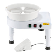 Pottery Wheel, 28 cm Ceramic Wheel Forming Machine, 60-300 RPM Speed Adjustable Foot Pedal, Adjustable Lift V952-PDSLPJ28CMBSRQ5F9V3