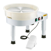 Pottery Wheel, 35 cm Ceramic Wheel Forming Machine, 60-300 RPM Speed Adjustable Foot Pedal, Adjustable Lift V952-PDSLPJ36CMBSL9JGJV3