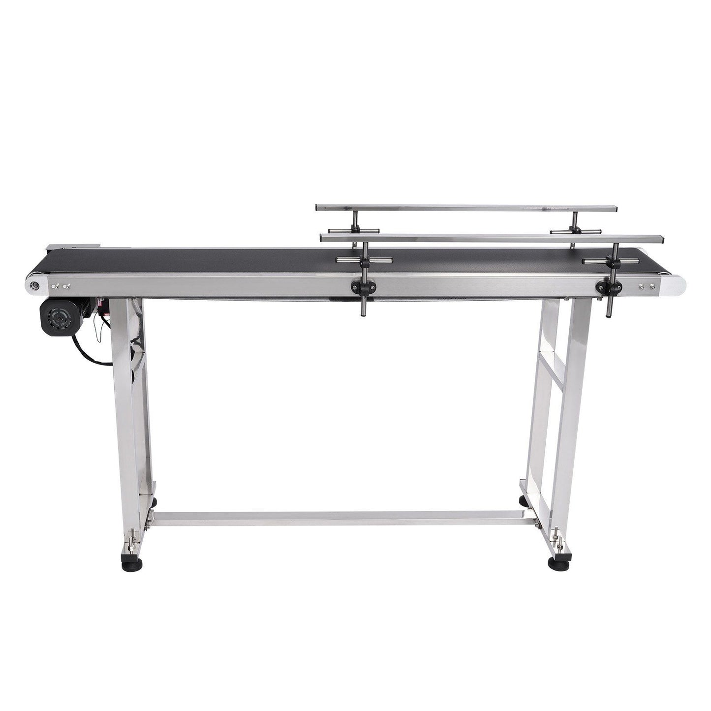 Belt Conveyor, 1498.6 x 198.1 mm Conveyor Table Heavy Duty Stainless Steel Motorized Belt Conveyor for Inkjet V952-PDSSJ59X78INQJ12NV3