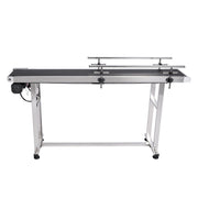 Belt Conveyor, 1498.6 x 198.1 mm Conveyor Table Heavy Duty Stainless Steel Motorized Belt Conveyor for Inkjet V952-PDSSJ59X78INQJ12NV3