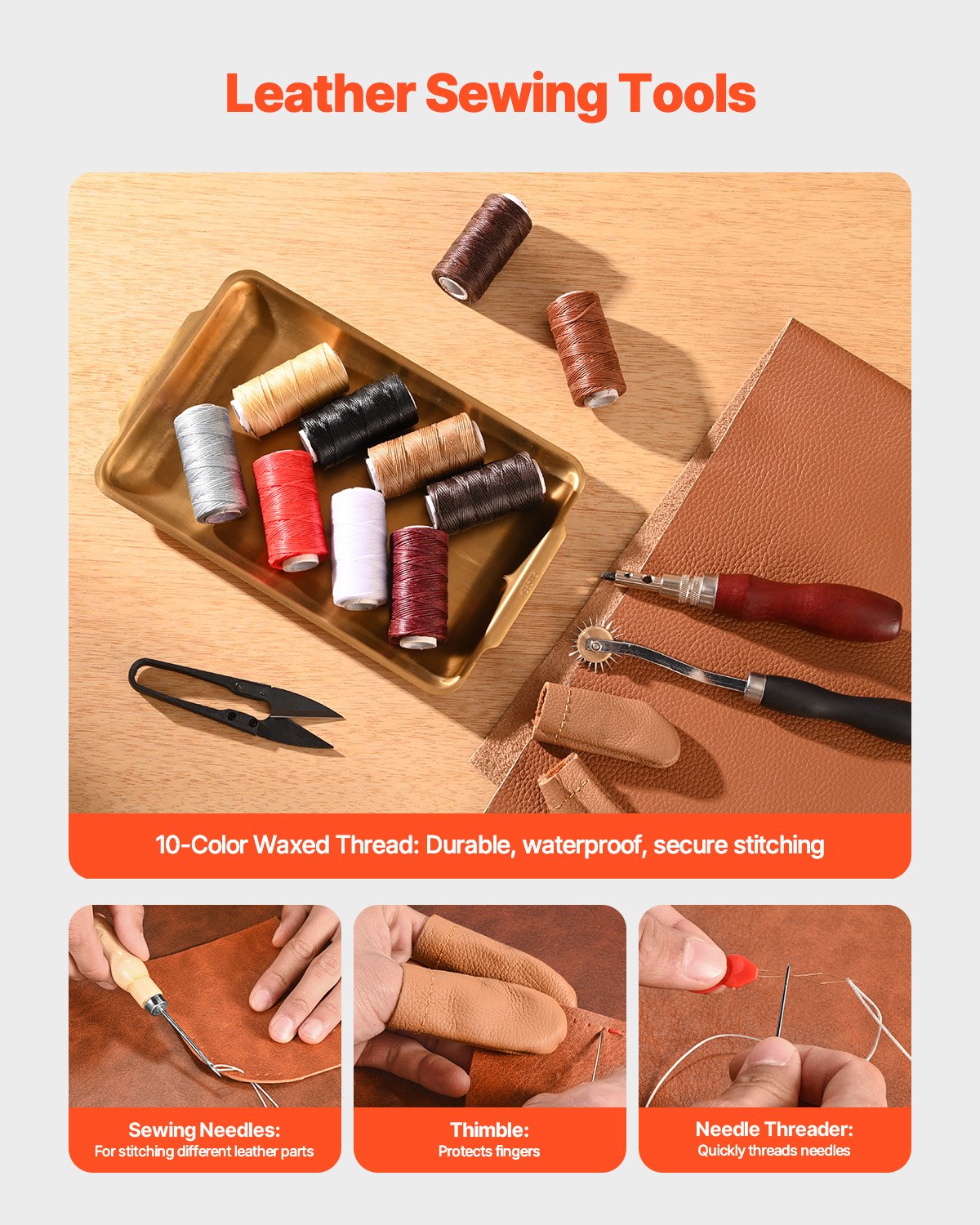 Leather Working Tools Kit, 38 PCS Leather Craft Tools with Portable Canvas Storage Bag, Engraving Punching V952-PGGJTZFBGJB3WJWNHV0