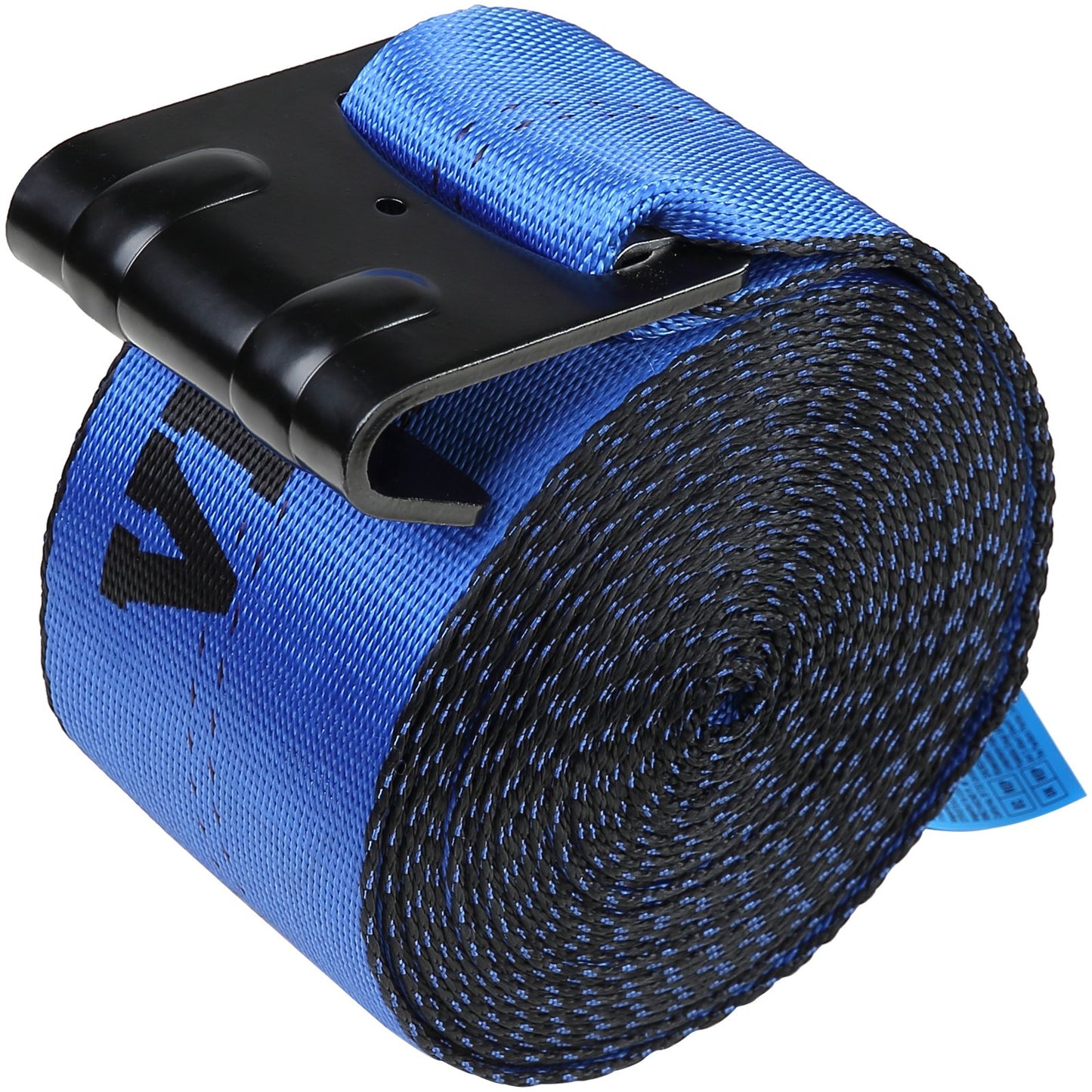 Winch Straps, 10.2 cm x 9.1 m, 2.7T Load Capacity, 8.2T Breaking Strength, Truck Straps with Flat Hook, V952-PGJPDLS4INCH3LGJKV0