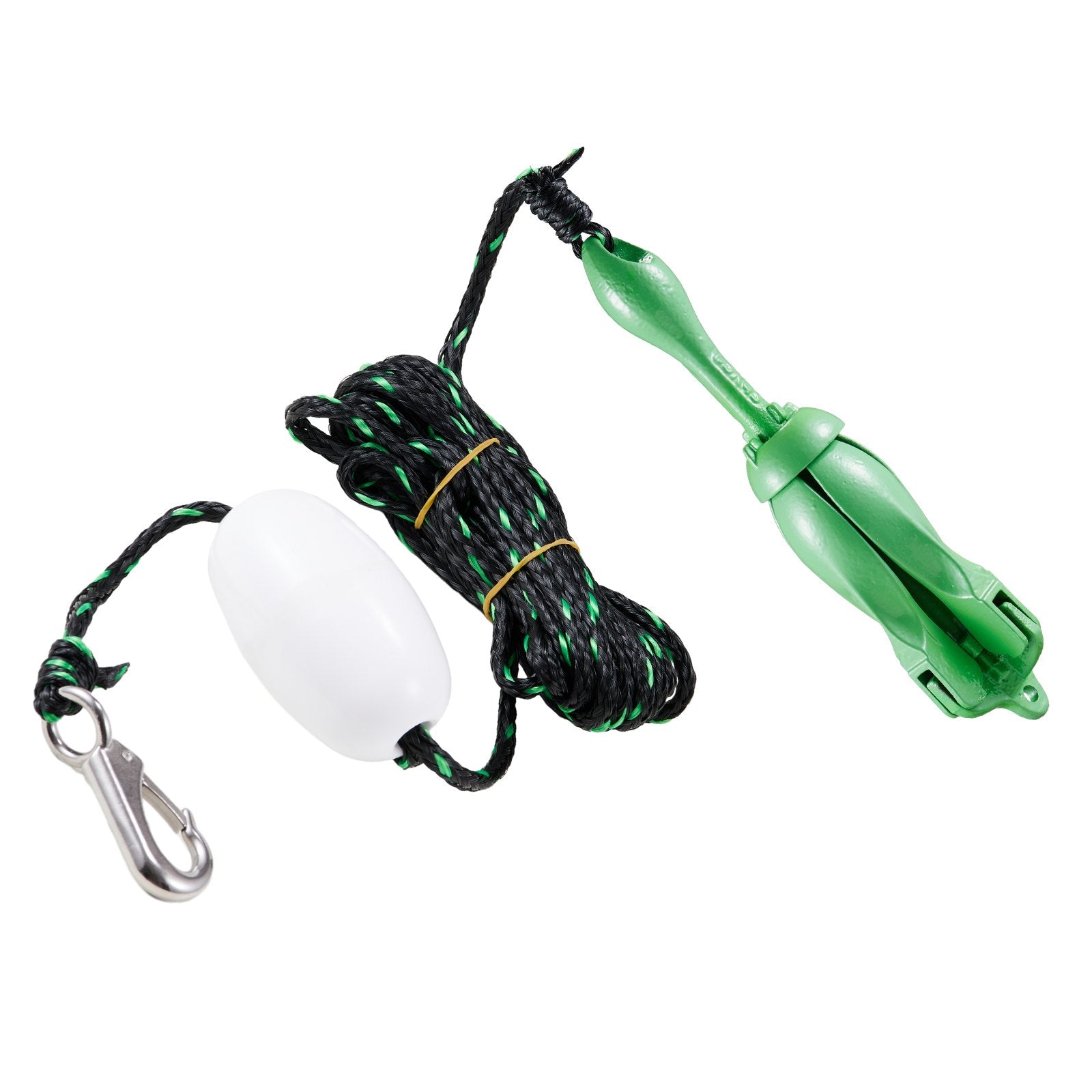 Kayak Anchor Kit, 3.5 lb Paddle Board Anchor Kit with 26.2 ft/8 m Rope and Buoy, Folding Small Boat Anchor V952-PHTMYJTPSG35NCT7KV0