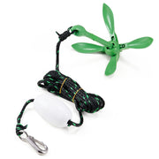 Kayak Anchor Kit, 3.5 lb Paddle Board Anchor Kit with 26.2 ft/8 m Rope and Buoy, Folding Small Boat Anchor V952-PHTMYJTPSG35NCT7KV0