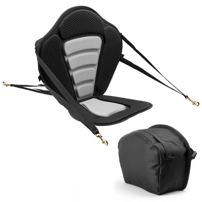 Kayak Seat, 1 Pack 12 mm Thick, Universal Paddle Board Seat with Back Support, Sit-on-Top Soft Padded Cushion V952-PHTRZYEVAPMJEN4JO001V0