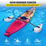 Kayak Outrigger Stabilizer Inflatable Outrigger Float 2PCS PVC w/ Arms Rod V952-PHTZTWDQTZBDDVJK5V0