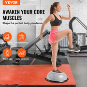 Half Exercise Ball Trainer, 23 inch Balance Ball Trainer, 660lbs Capacity Stability Ball, Yoga Ball with V952-PHXLQ58CMBWH2BHX9V0