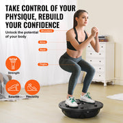 Half Exercise Ball Trainer, 23 inch Balance Ball Trainer, 660 lbs Capacity Stability Ball, Yoga Ball with V952-PHXLQ58CMKLWPCMEFV0