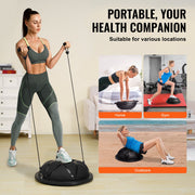 Half Exercise Ball Trainer, 23 inch Balance Ball Trainer, 660 lbs Capacity Stability Ball, Yoga Ball with V952-PHXLQ58CMKLWPCMEFV0