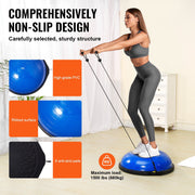Half Exercise Ball Trainer, 26 inch Balance Ball Trainer, 1500lbs Capacity Stability Ball, Yoga Ball with V952-PHXLQ64CMBWLBOHHQV0