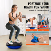Half Exercise Ball Trainer, 26 inch Balance Ball Trainer, 1500lbs Capacity Stability Ball, Yoga Ball with V952-PHXLQ64CMBWLBOHHQV0