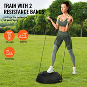 Half Exercise Ball Trainer, 26 inch Balance Ball Trainer, 1500lbs Capacity Stability Ball, Yoga Ball with V952-PHXLQ64CMKLWR0JDGV0
