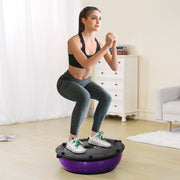 Half Exercise Ball Trainer, 23 inch Balance Ball Trainer, 660lbs Stability Ball, Yoga Ball with Resistance V952-PHXLQZS58CMBS50Z7V0