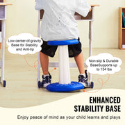 Kids Wobble Chair, Active Chair with Sponge Cushion, Wobble Stool Improves Focus, Posture and Calm Children, V952-PHZDZYJCKLSD58CJLV0