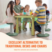 Kids Wobble Chair Active Chair with Sponge Cushion, Wobble Stool Improves Focus, Posture and Calm Children, V952-PHZDZYJCKLSXJONR9V0