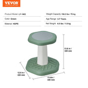 Kids Wobble Chair Active Chair with Sponge Cushion, Wobble Stool Improves Focus, Posture and Calm Children, V952-PHZDZYJCKLSXJONR9V0